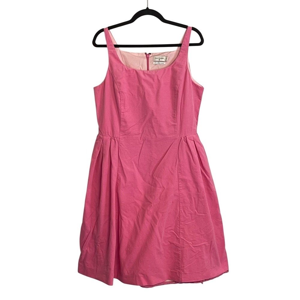 Isaac Mizrahi for Target Pink Corduroy Fit and Flare Dress 20th Anniversary L
